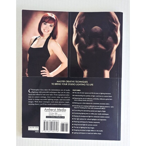 Studio Lighting Techniques for Photography by Christopher Grey, Trade Paperback - Picture 2 of 4